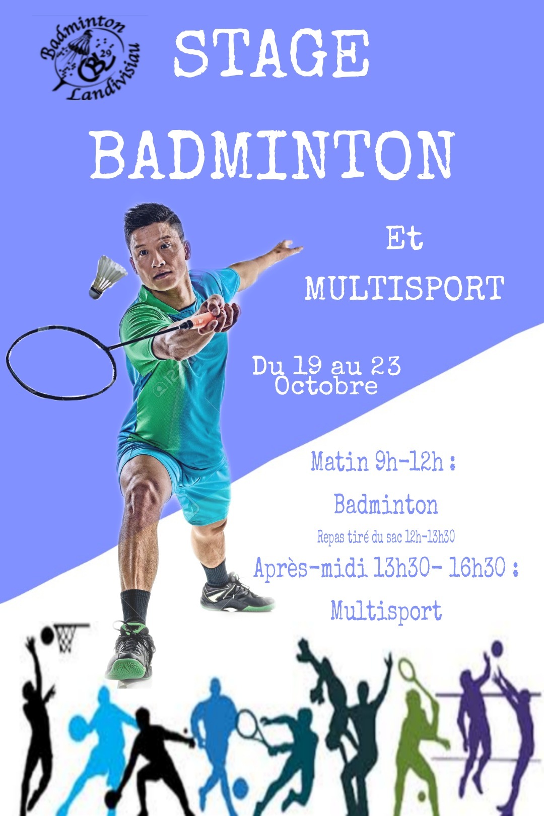 Stage enfant badminton et Multisport
