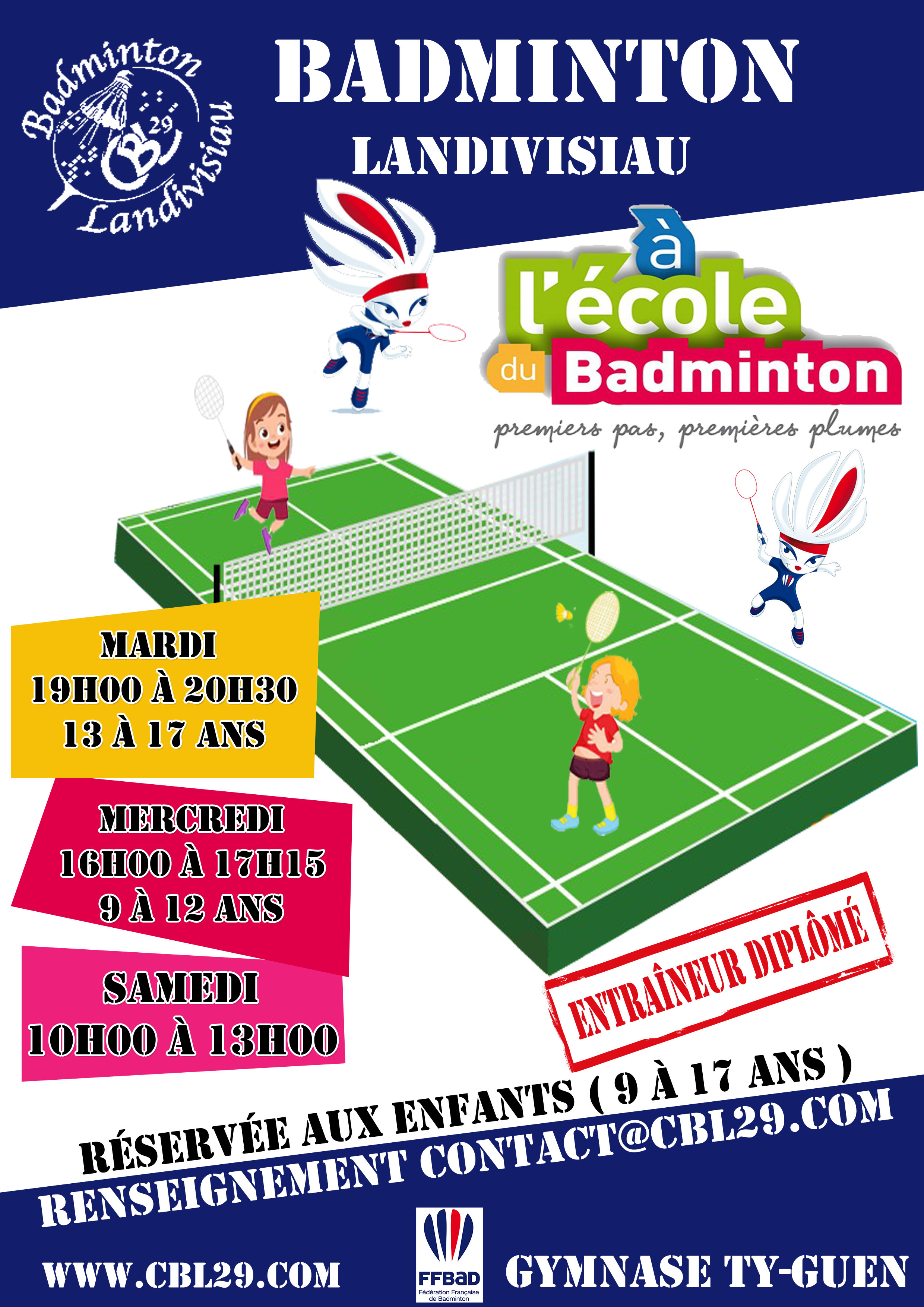 Ecole de badminton